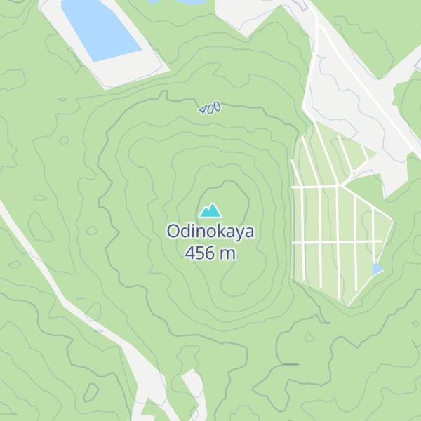 Map of Odinokaya