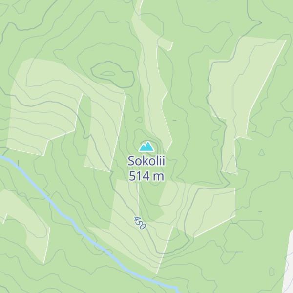 Map of Sokolii