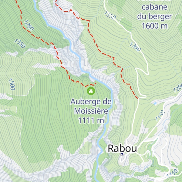 Map of Auberge de Moissière