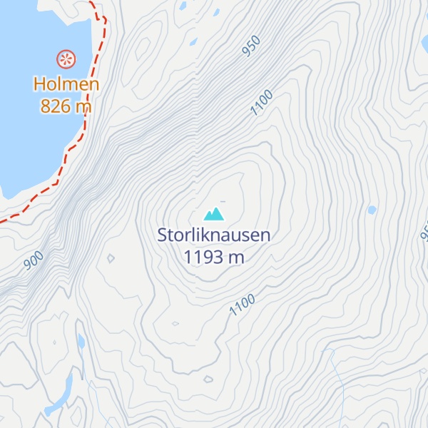 Map of Storliknausen