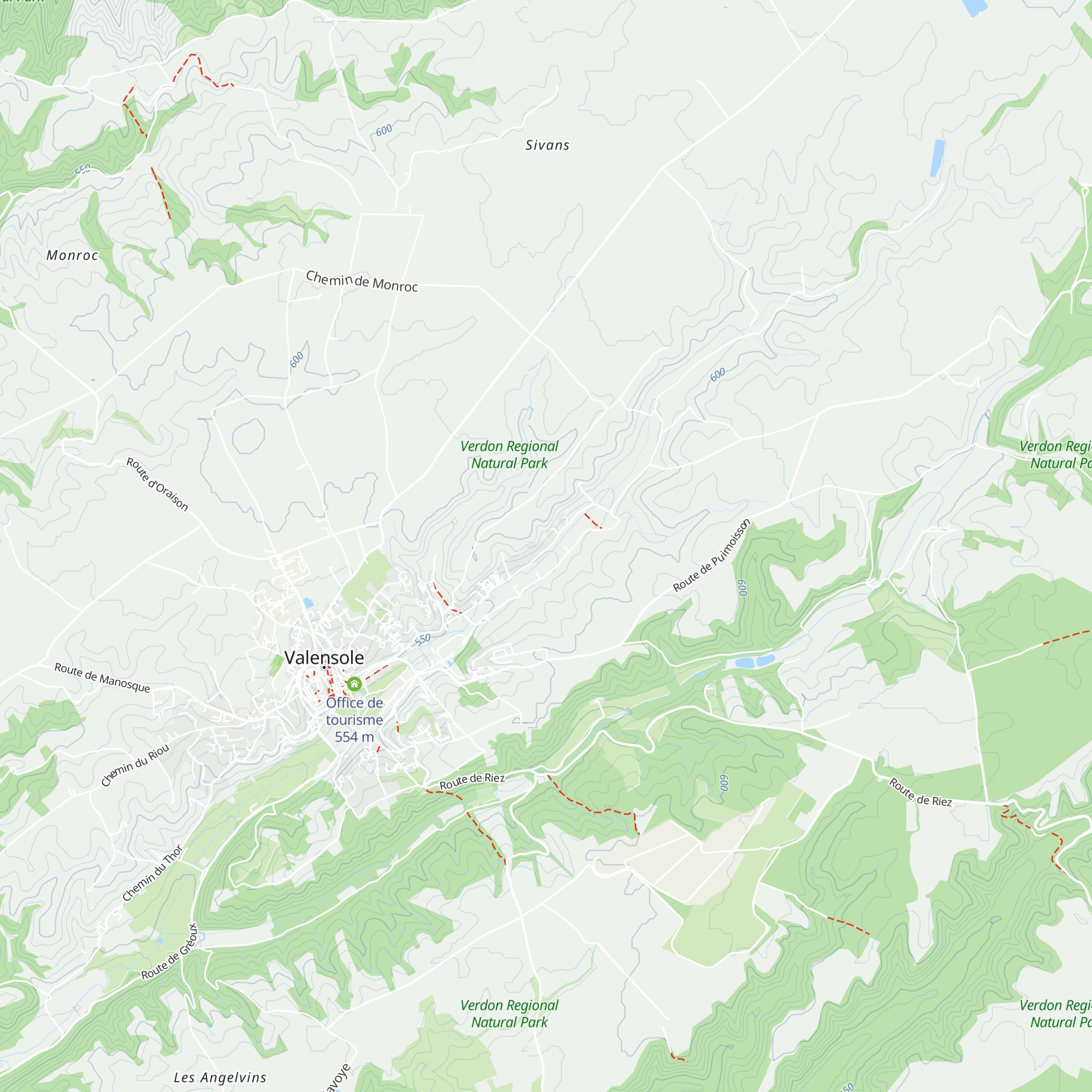 Gîte l'auguste map