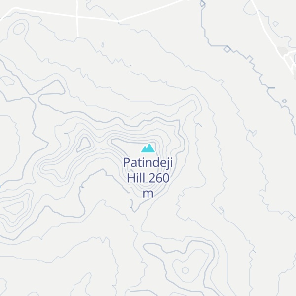 Map of Patindeji Hill