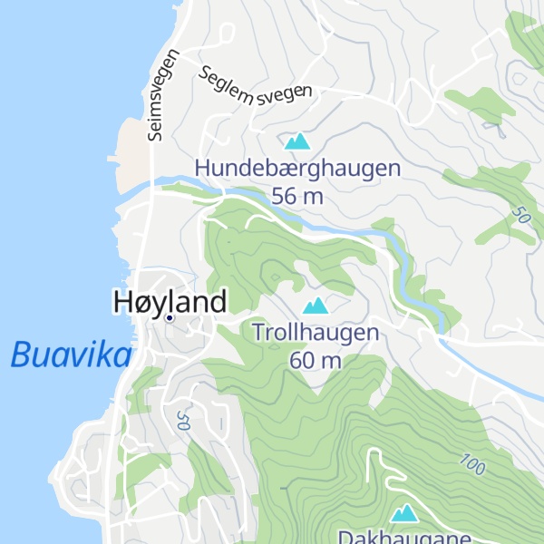 Map of Skoltane