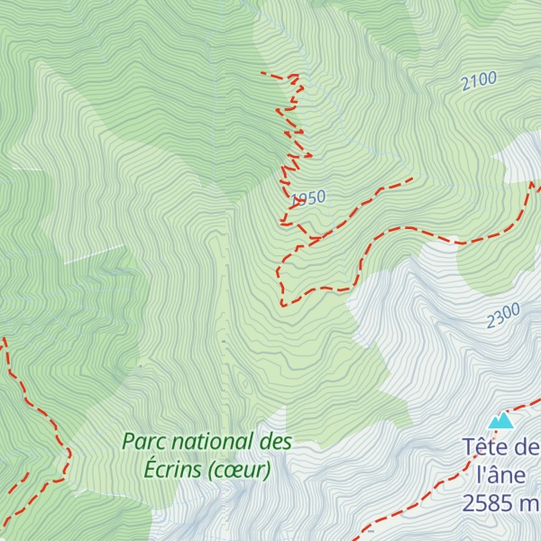 Map of Cabane de Rif-Meyol