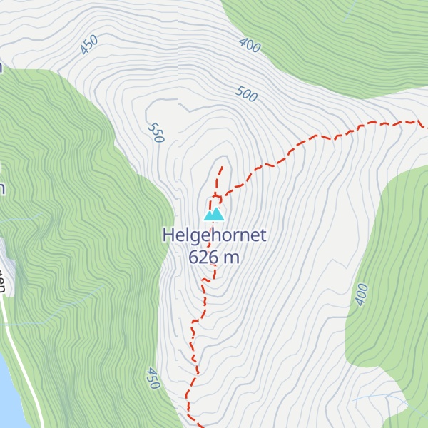 Map of Helgehornet