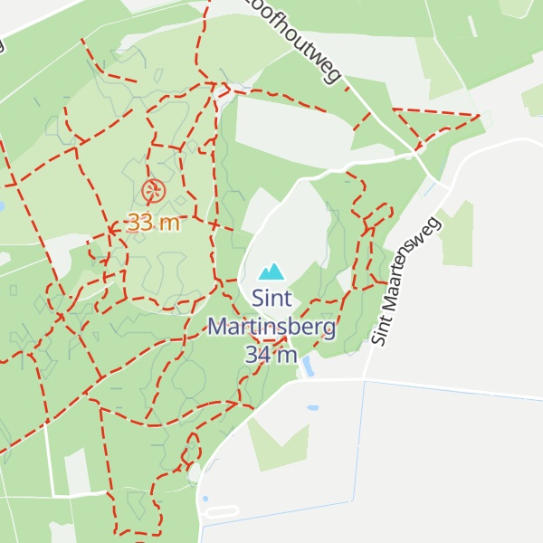Map of Sint Martinsberg