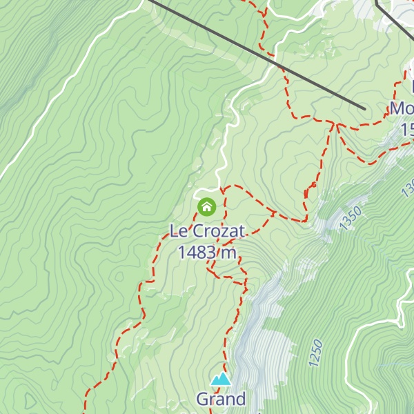 Map of Le Crozat