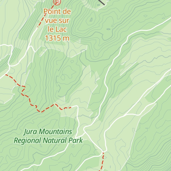 Map of Les Forêts-Monts