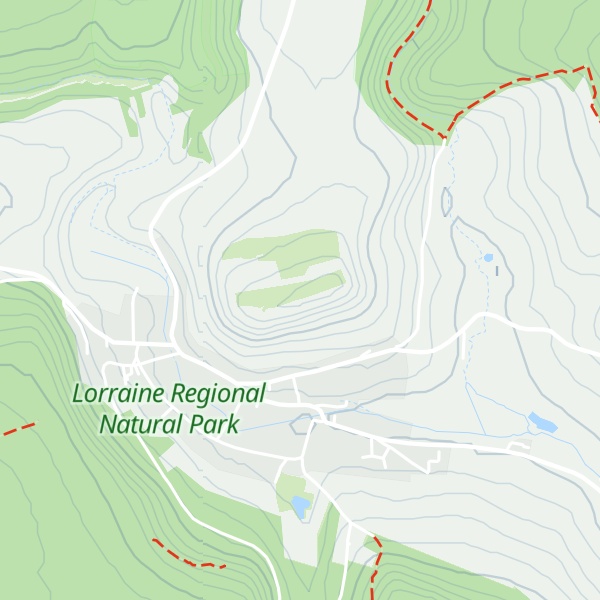 Map of Mont Saint-Blaise