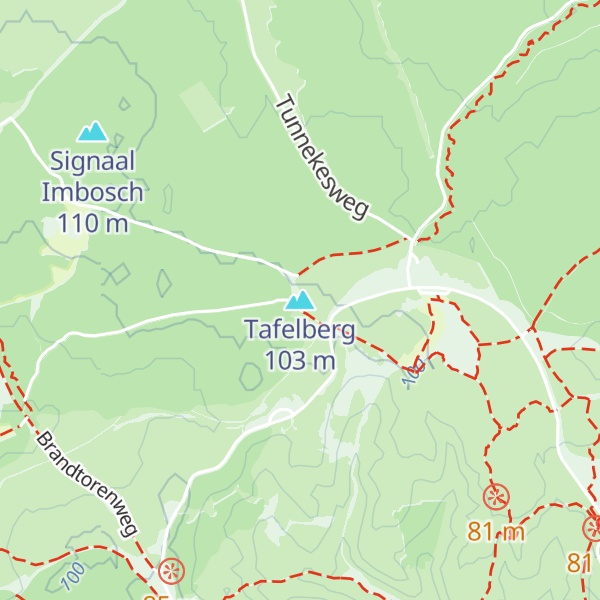 Map of Tafelberg