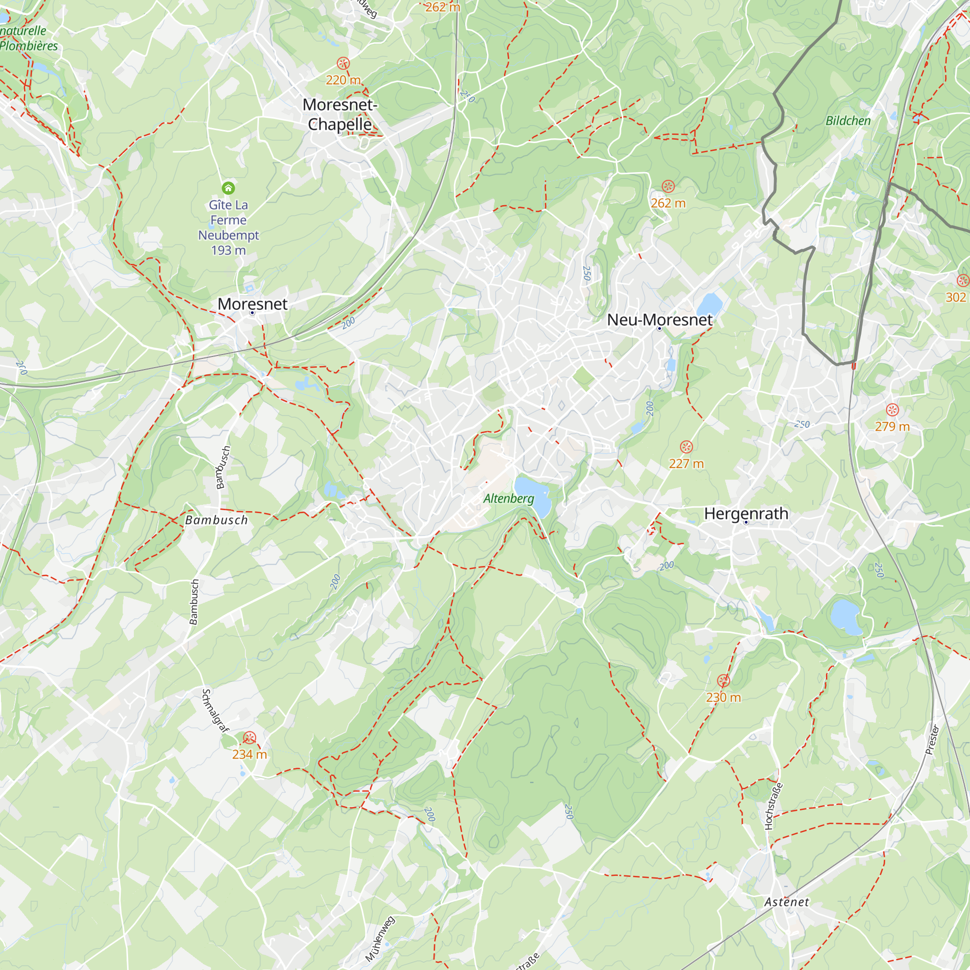 Touristische Informationsstelle (TIS) map