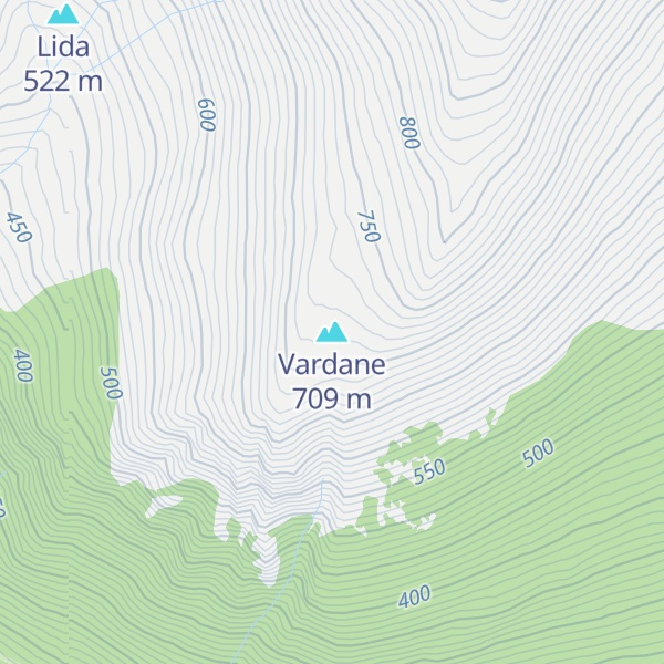 Map of Vardane