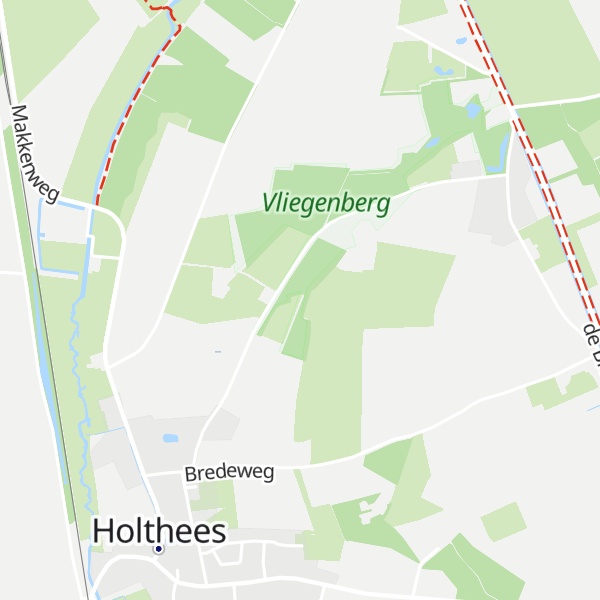 Map of Vliegenberg