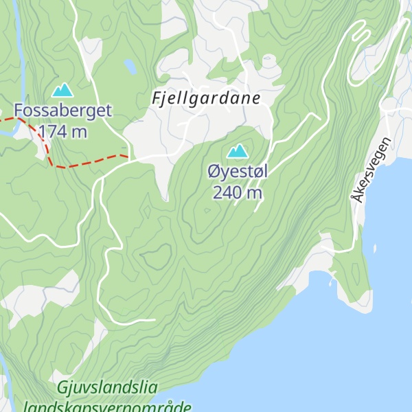 Map of Skarshaugen