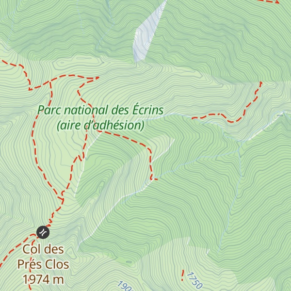 Map of Cabane des Prés Clos