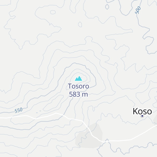 Map of Tosoro