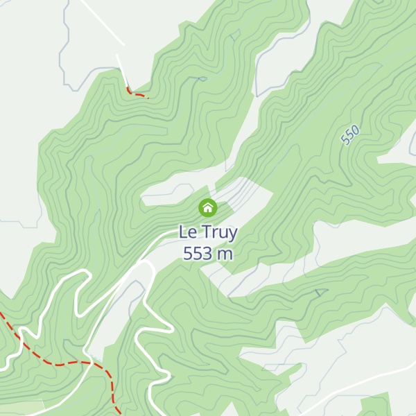 Map of Le Truy