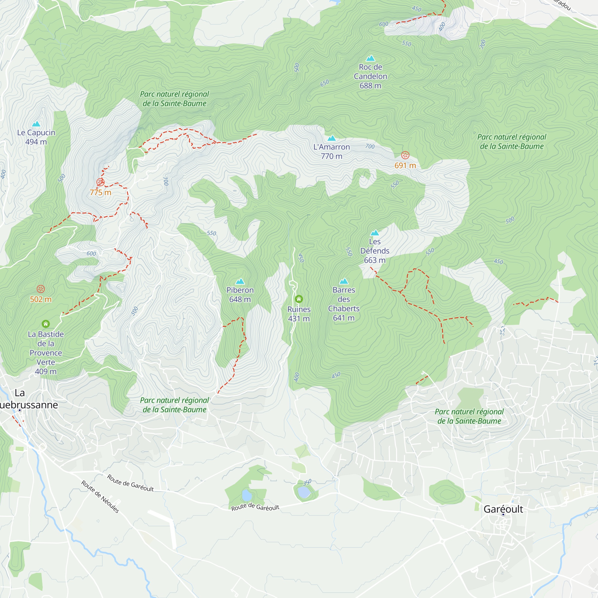 Ruines map
