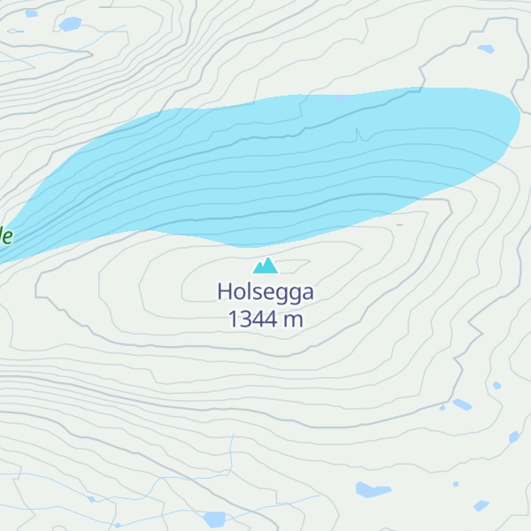 Map of Holsegga