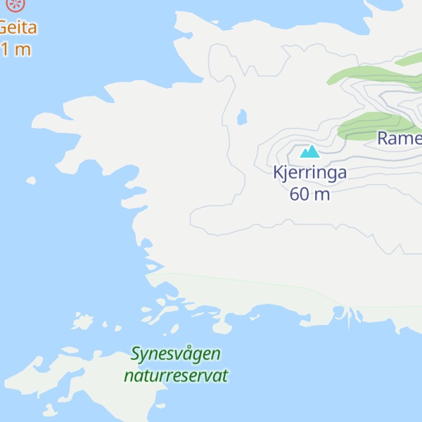Map of Leghaugen