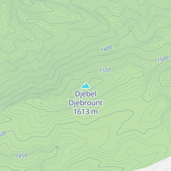 Map of Djebel Djebrount