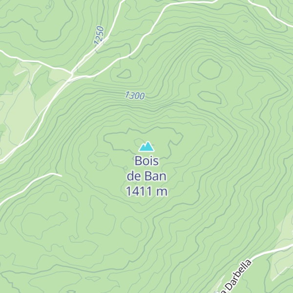 Map of Bois de Ban