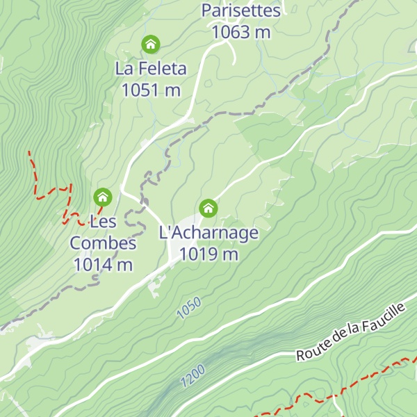Map of L'Acharnage