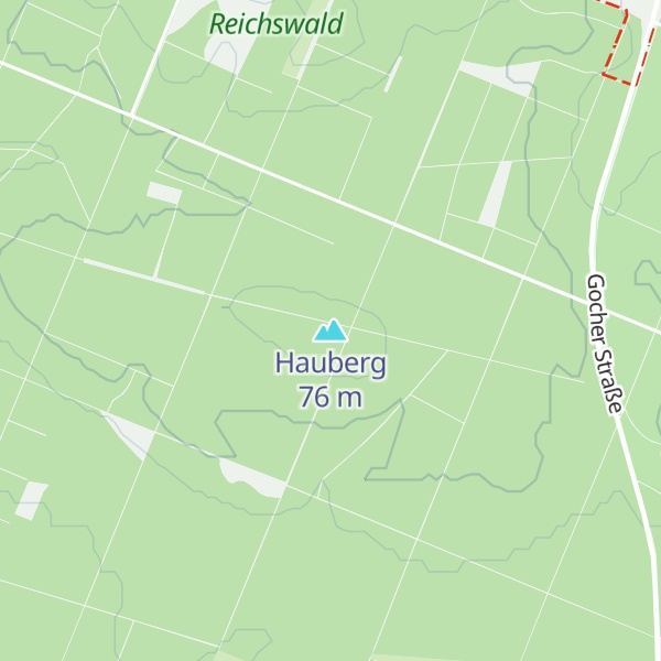 Map of Hauberg