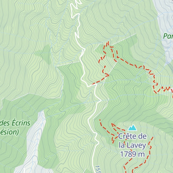 Map of Maison forestiere Les Vachers