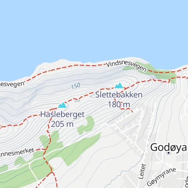Map of Valkvæegga