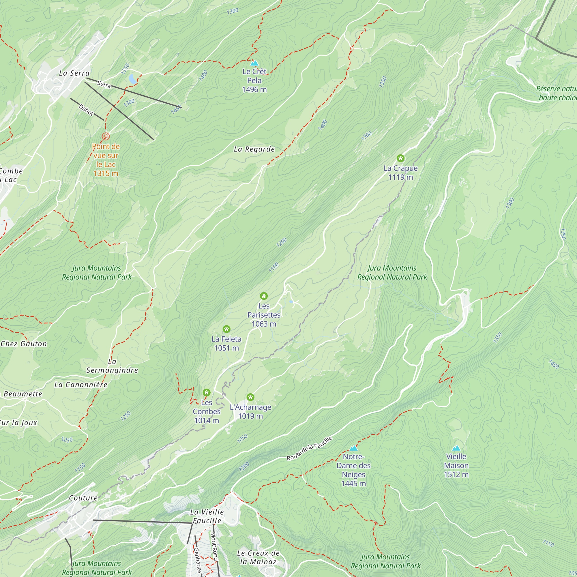 centre de vacances map