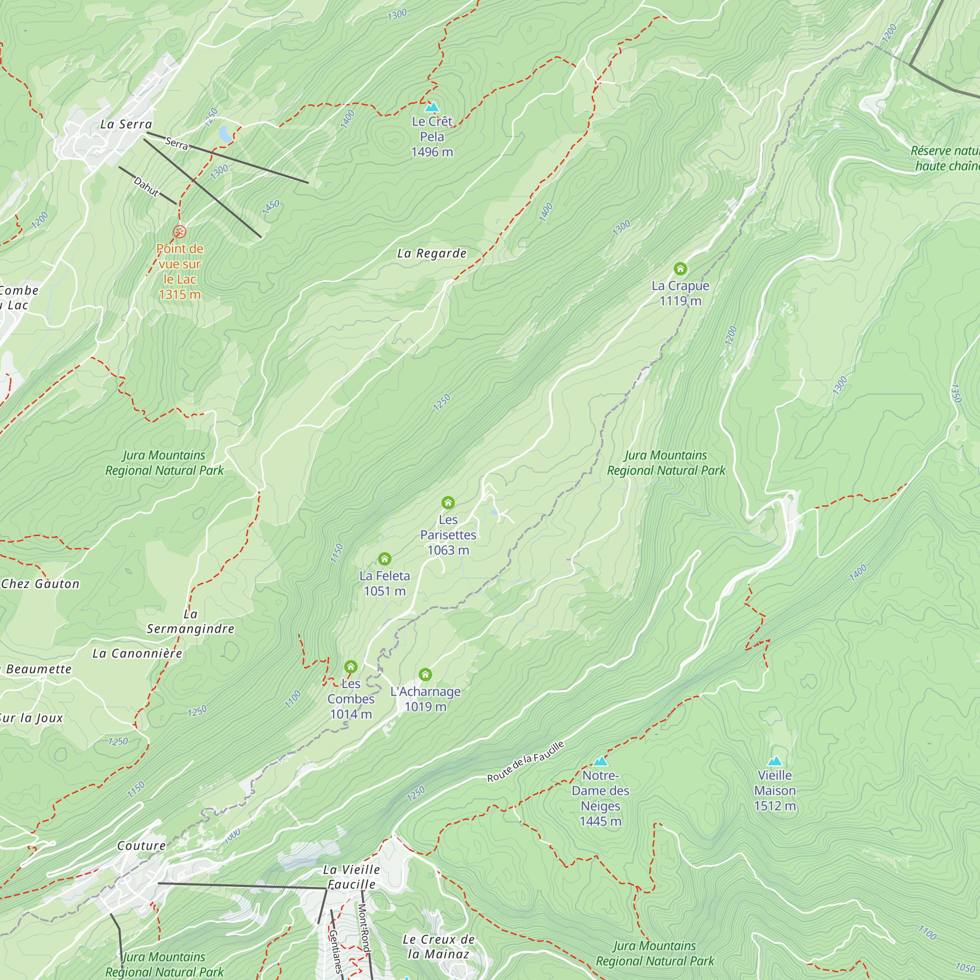 centre de vacances map