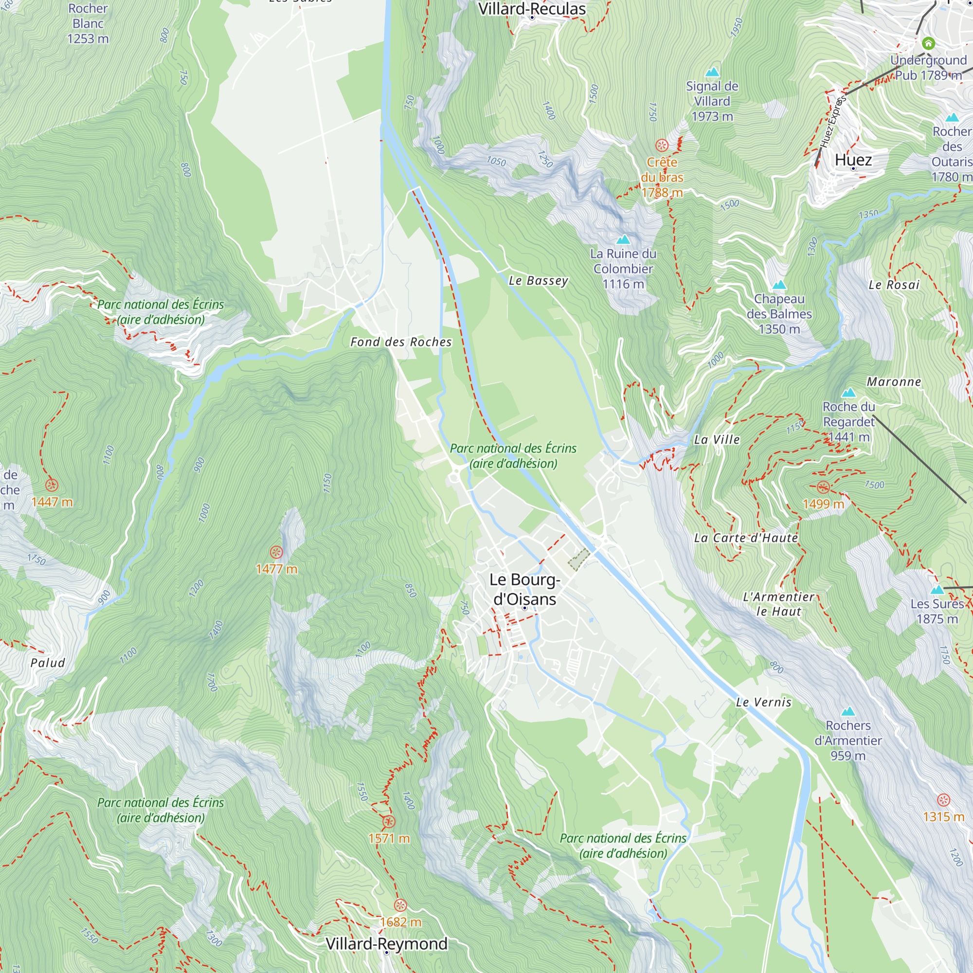Gîte Le Grand Renaud map
