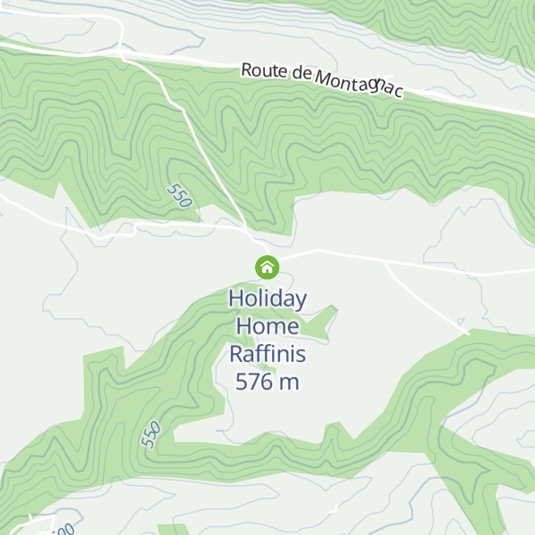 Map of Holiday Home Raffinis