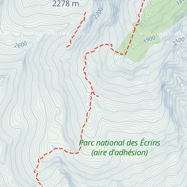 Map of Refuge des Sources