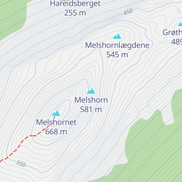 Map of Melshorn