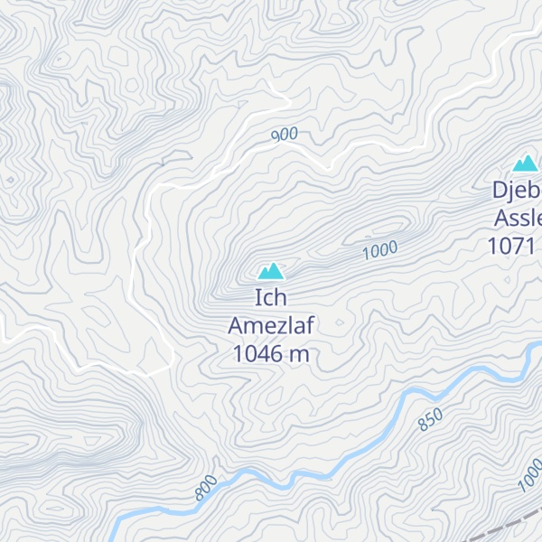 Map of Ich Amezlaf