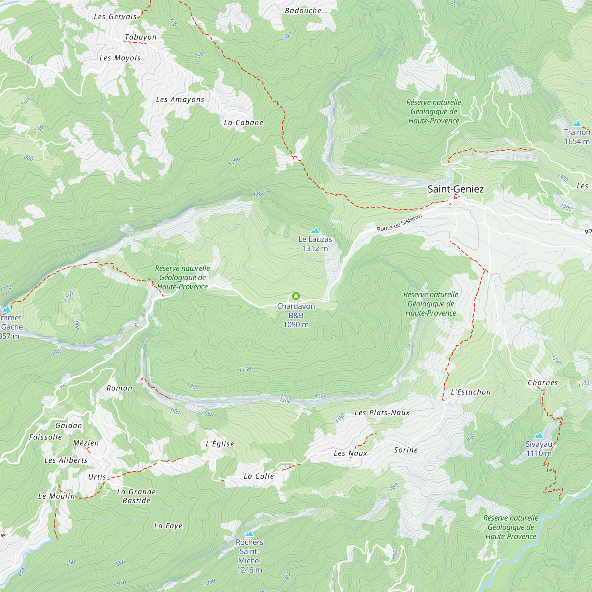 Chardavon B&B map
