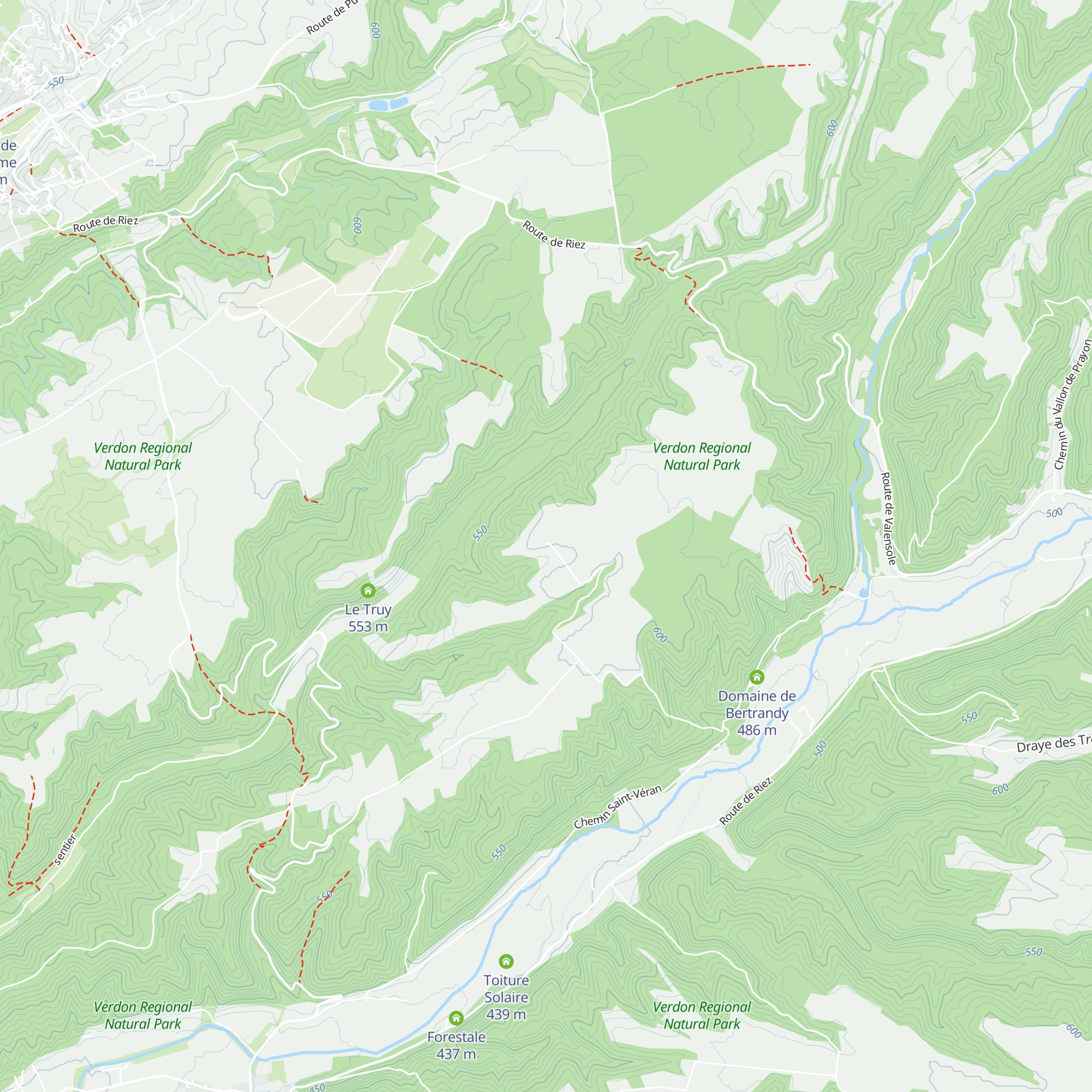 La Trinité map