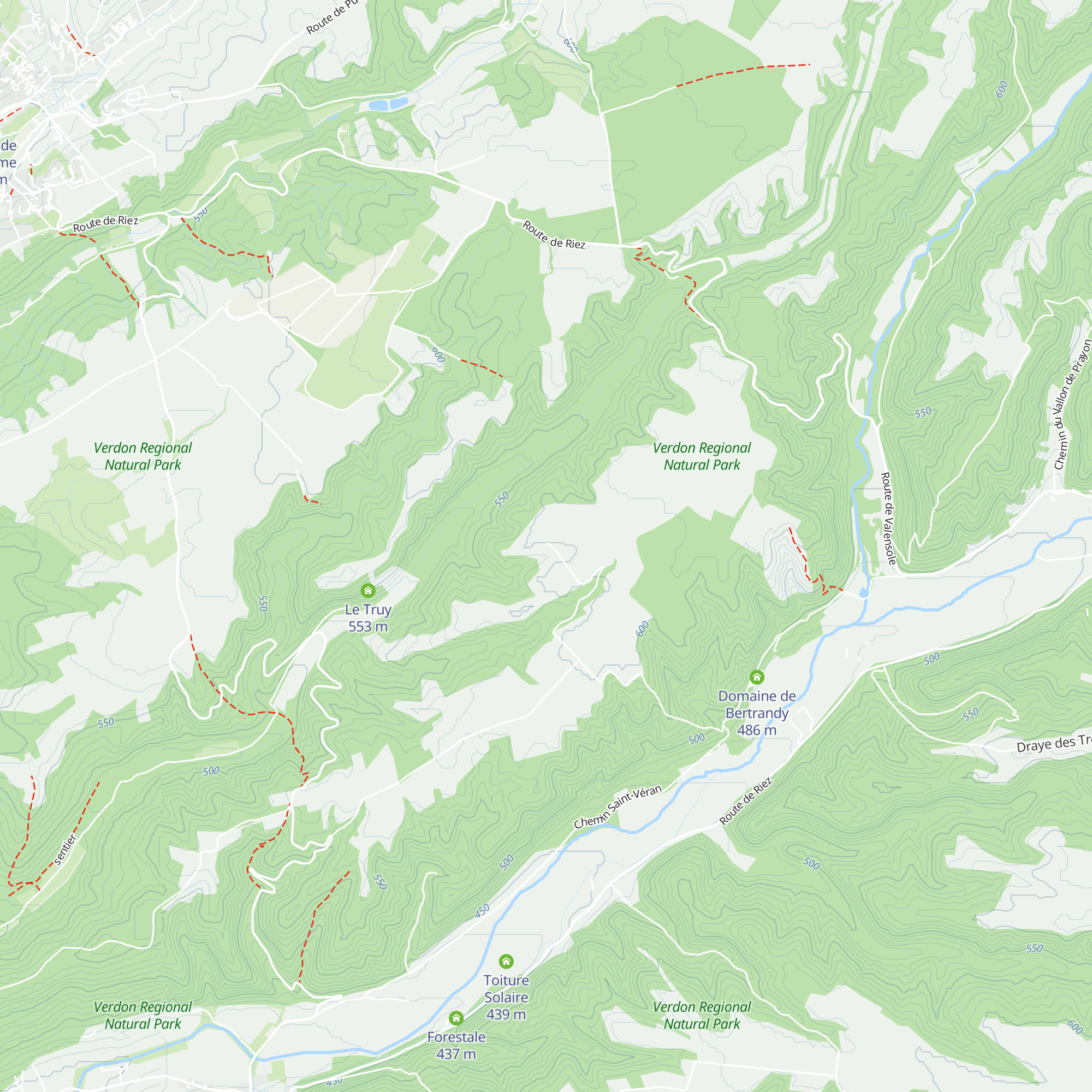 La Trinité map