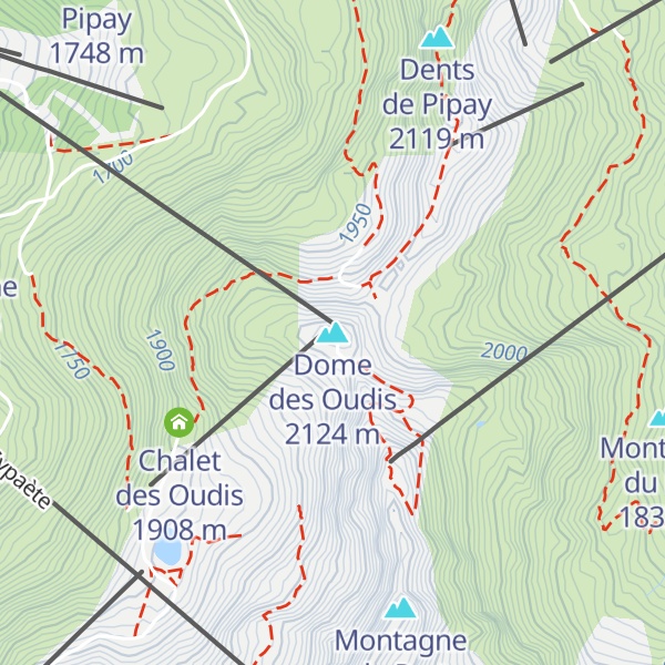 Map of Dome des Oudis