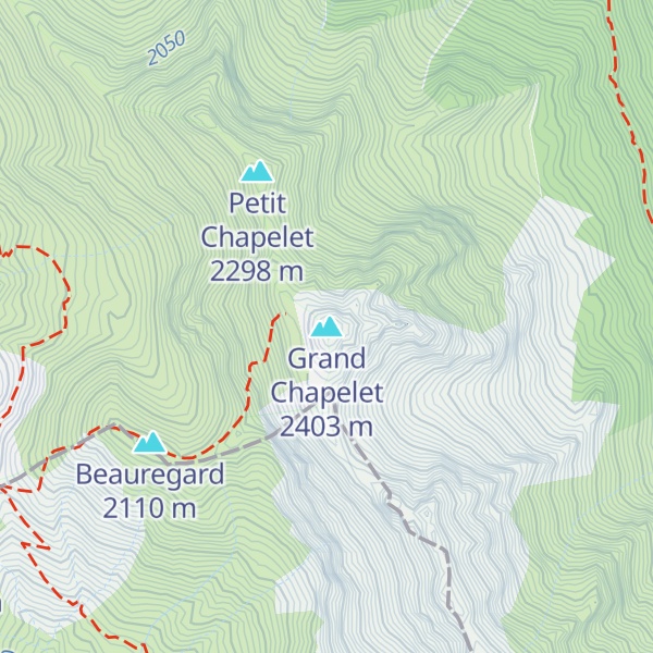 Map of Grand Chapelet