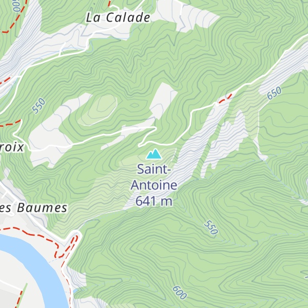 Map of Saint-Antoine