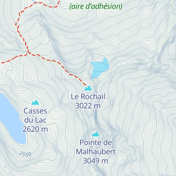 Map of Le Rochail