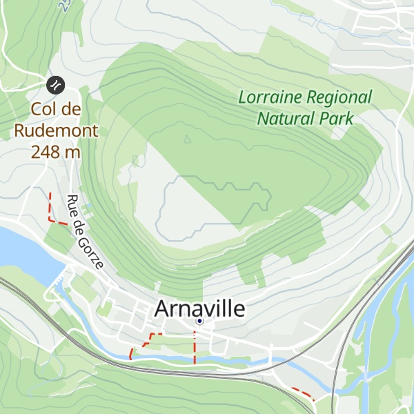 Map of Le Rudemont