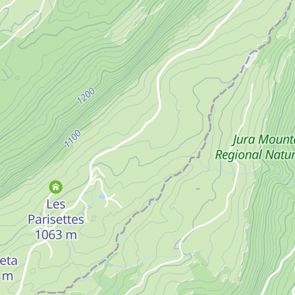 Map of La Michalette