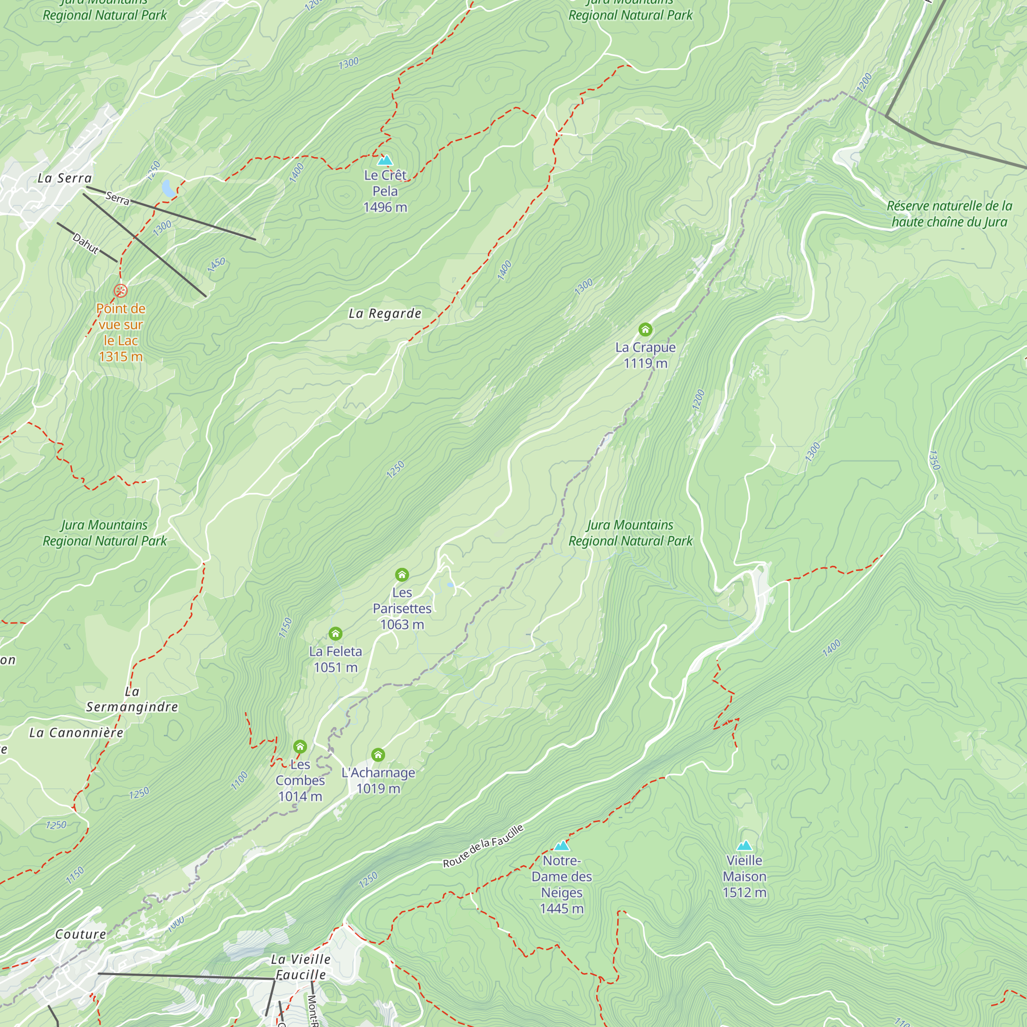 La Grande couillarde map