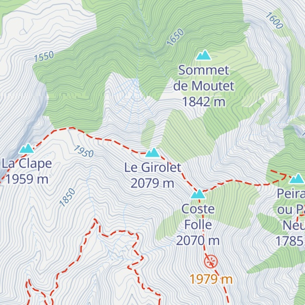 Map of Le Girolet