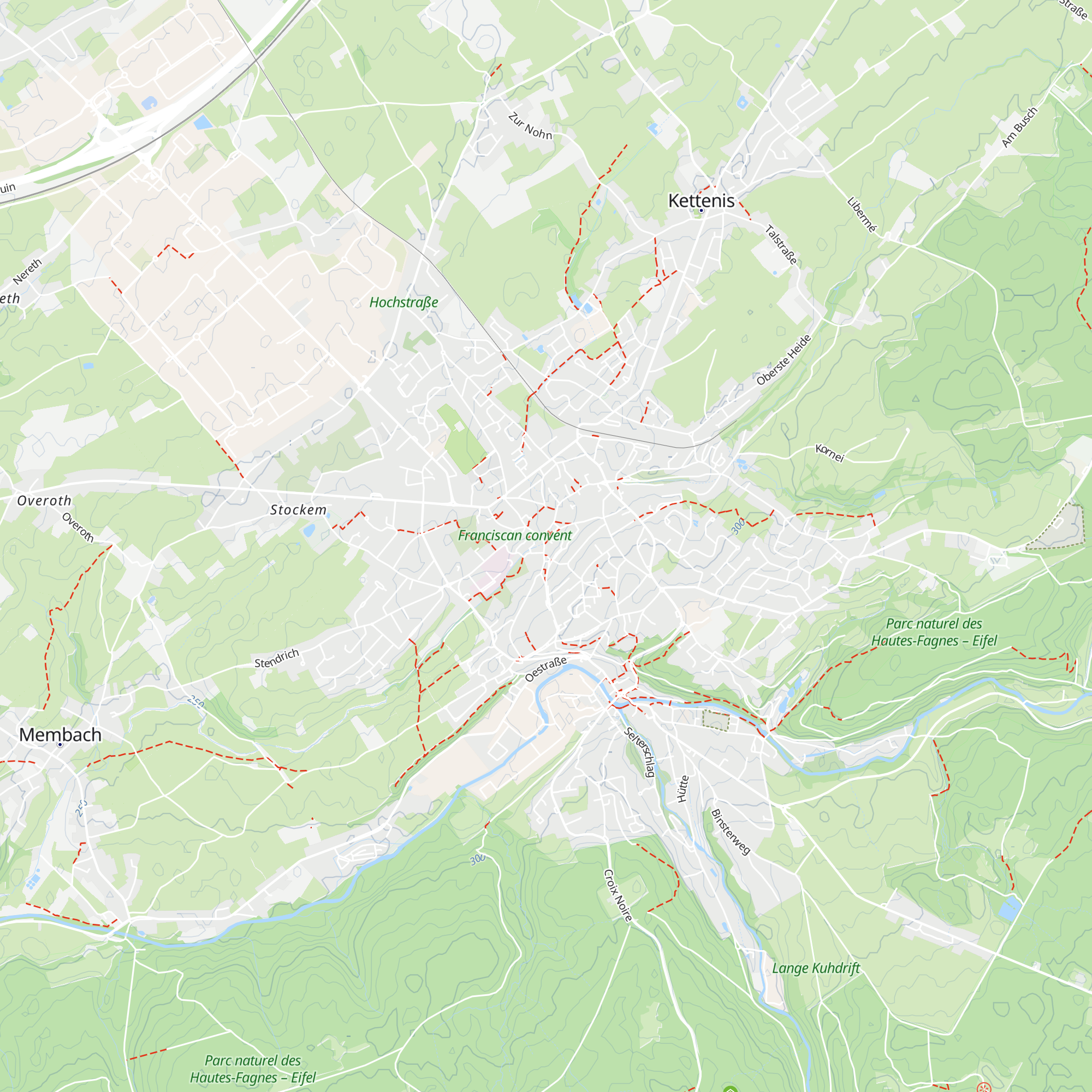 Provinz Lüttich map