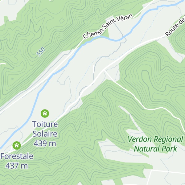 Map of Bastide La Fondue